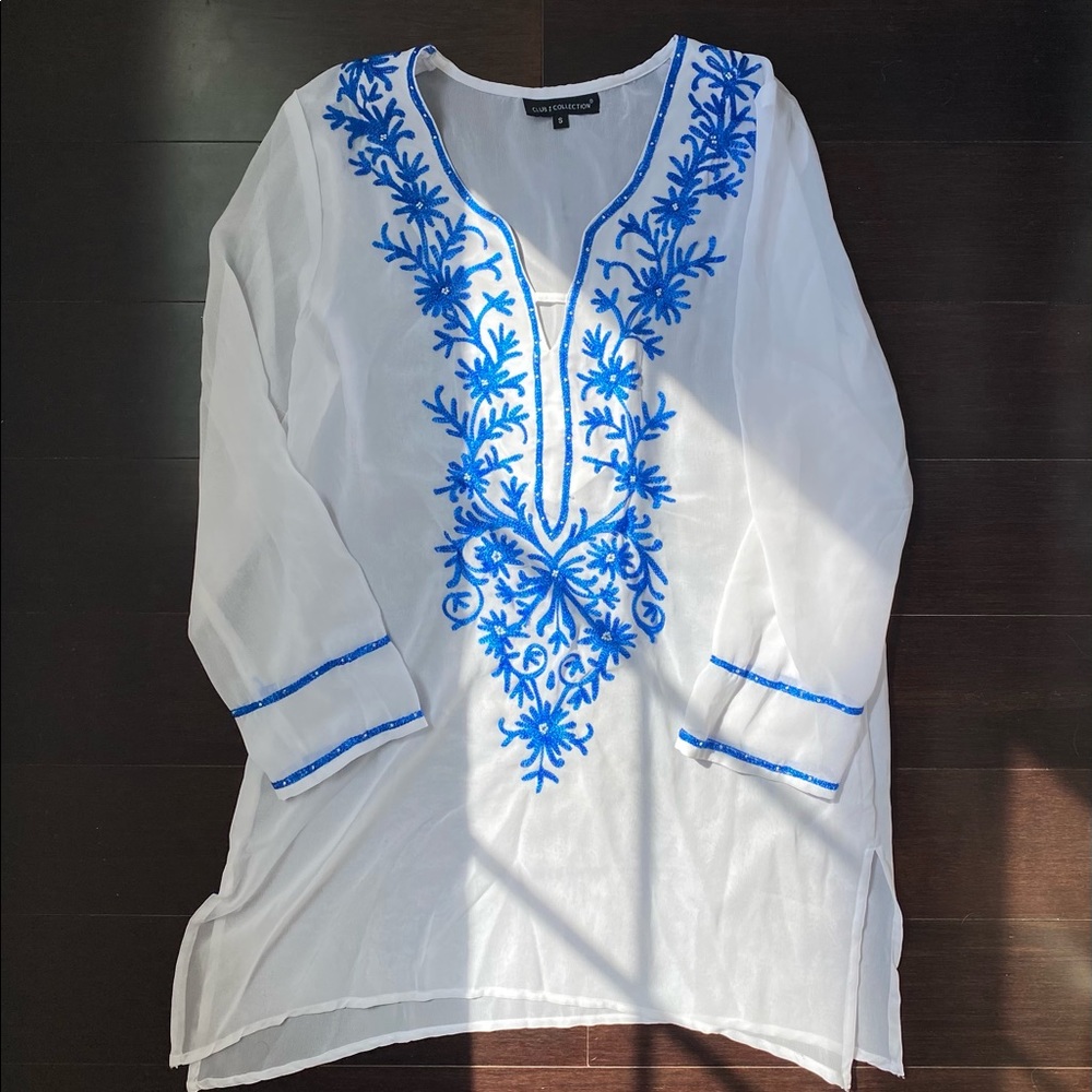 Club Z Collections swim cover up size small